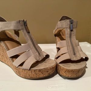 Beige torrid wedges